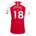 Arsenal Takehiro Tomiyasu #18 Dámské Domácí Dres 2023-24 Krátkým Rukávem